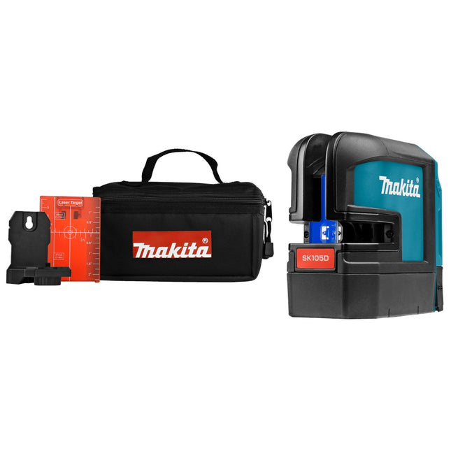 Afbeelding Makita kruislijn laser rood SK105DZ