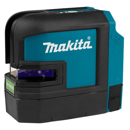 Afbeelding Makita kruislijn / punt laser groen SK106GDZ