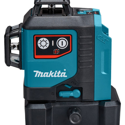Afbeelding Makita 12 v max multilijn laser rood 3x 360°