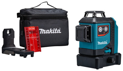 Afbeelding Makita 12 v max multilijn laser rood 3x 360° SK700D