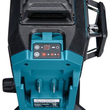 Afbeelding Makita 12 v max multilijn laser rood 3x 360°