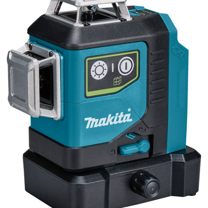 Afbeelding Makita 12 v max multilijn laser groen 3x 360° SK700GDX
