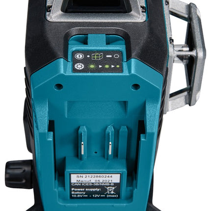 Afbeelding Makita 12 v max multilijn laser groen 3x 360° SK700GDX
