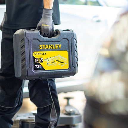 STANLEY DOPSLEUTELSET 1/4" - 38 DELIG