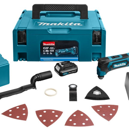 Afbeelding Makita 10,8 v multitool TM30DSAJX4