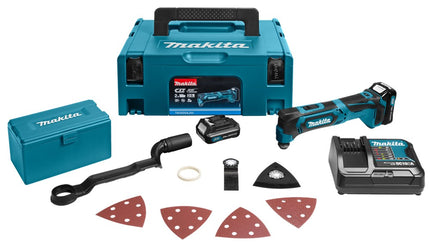 Afbeelding Makita 10,8 v multitool TM30DSAJX4