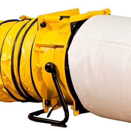 DRYFAST VENTILATOR DFV7000 SET          MET 2 ADAPTERS, 1 STOFZAK EN 1 SLANG 10M