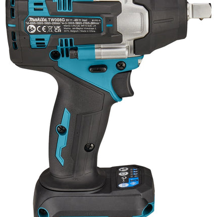Afbeelding Makita 40 v max slagmoersleutel TW008GZ