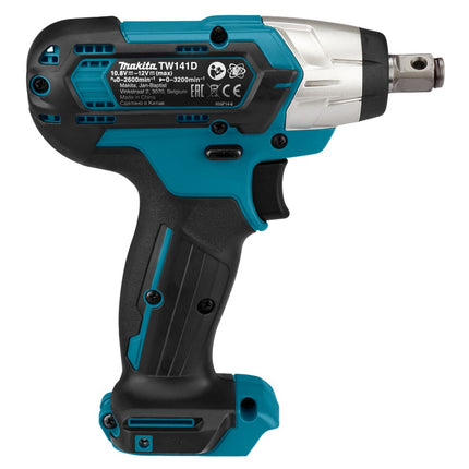 Afbeelding Makita 12 v max slagmoersleutel TW141DZJ