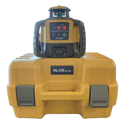 Topcon RL-H5 op koffer