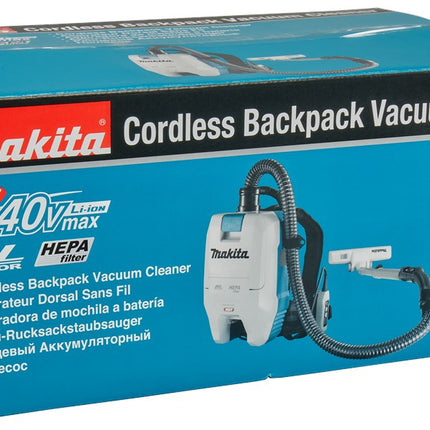 Afbeelding Makita 40 v max rugstofzuiger voor schoonmaak VC008GL201