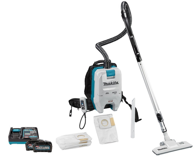 Afbeelding Makita 40 v max rugstofzuiger voor schoonmaak VC008GZ