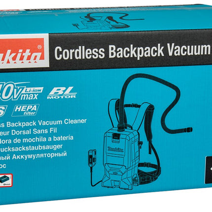 Afbeelding Makita 40 v max rugstofzuiger VC012GZ01