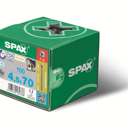 Verpakking SPAX nieuw