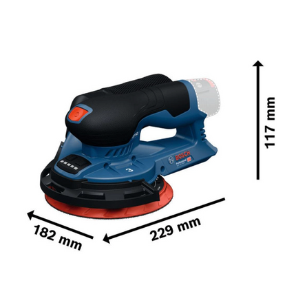 Bosch GEX 12V-150-3 SOLO L-BOX ACCU-EXCENTERSCHUURMACHINE (accu schuurmachine)