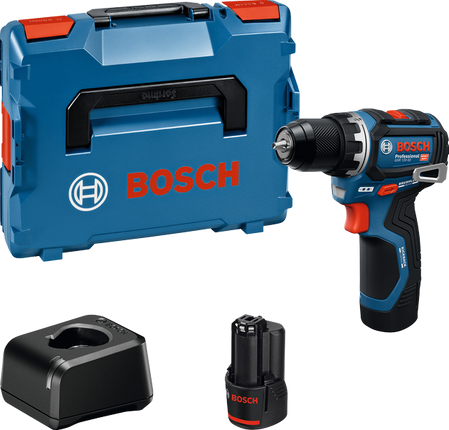 Bosch GSR 12V-32 SOLO ACCUSCHROEFBOORMACHINE  L-BOXX - 2X GBA 12V 2,0 Ah