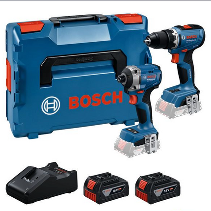 BOSCH COMBIPACK 18V GSR+GDR (Bosch gereedschapset) (accu klopboormachine)