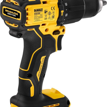 DeWalt DCD709N-XJ 18V XR BRUSHLESS COMPACTE SCHROEF-/KLOPBOORMACHINE (accu klopboormachine)