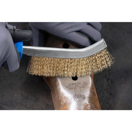 Afbeelding PFERD TOOLS handborstels, gebogen HBG 10 ST 0,30 (1)