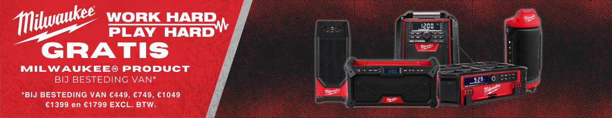 Milwaukee Work Hard Play Hard