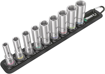 Belt B Deep 1 Doppen set, met 3/8