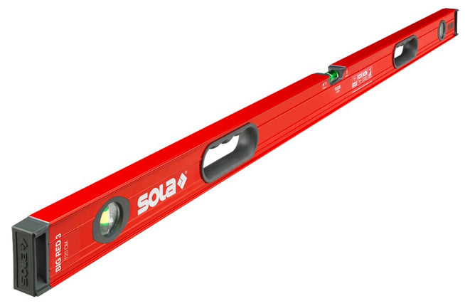 Waterpas kokerprofiel met handgrepen BIG RED3