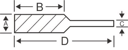 BAHCO STIFTFREES CYL MED 12MM