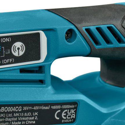 Makita BO004CGZJNL XGT 40V Max Handpalm Excenter Schuurmachine (accu schuurmachine)