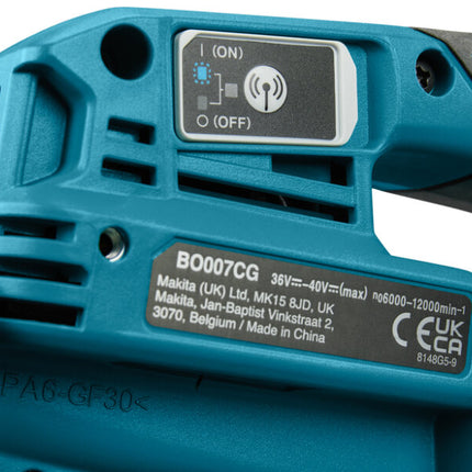 Makita 40V Vlakschuurmachine (accu schuurmachine)