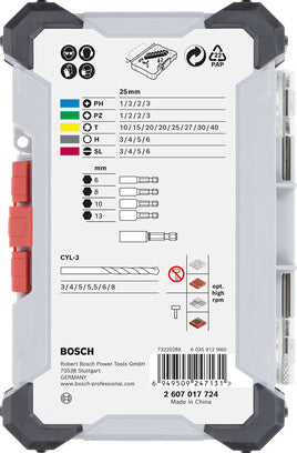 Bosch Bitset 35-delig met betonboren en bits - 2607017724