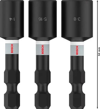Bosch Dopbit impact 3-delig 8/10/13mm - 2608521U64
