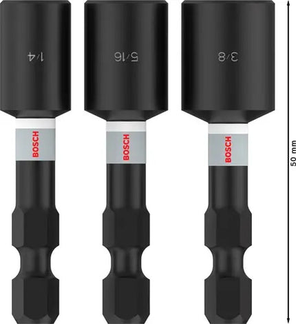 Bosch Dopbit impact 3-delig 8/10/13mm - 2608521U64