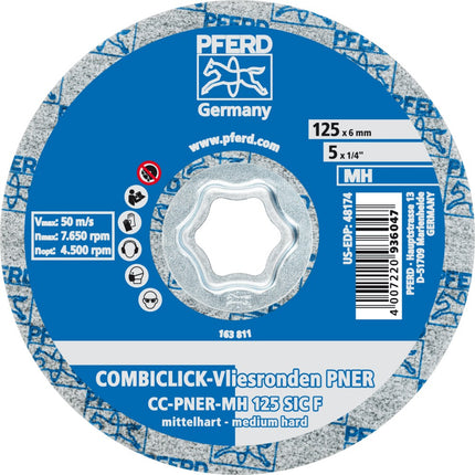 Afbeelding PFERD TOOLS vliesschijf snelwissel systeem CC-PNER F