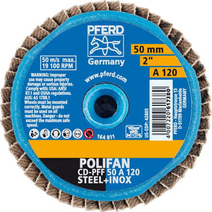 Afbeelding PFERD TOOLS lamellenschijf, vlak CD/CDR PFF A