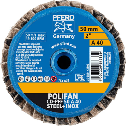 Afbeelding PFERD TOOLS lamellenschijf, vlak CD/CDR PFF A