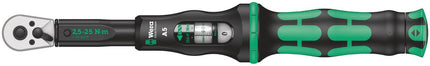 Click-Torque A 5 draaimomentsleutel met omschakelratel, 1/4 duim vierkant, 2.5 - 25 Nm