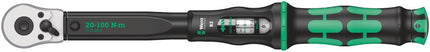 Click-Torque B 2 draaimomentsleutel met omschakelratel, 3/8 duim, 20 - 100 Nm