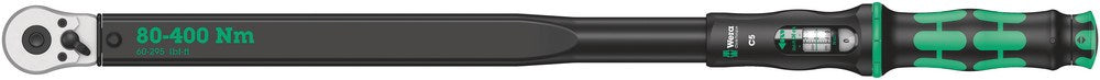 Click-Torque C 5 draaimomentsleutel met omschakelratel, 1/2 duim, 80 - 400 Nm