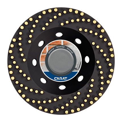 Carat Universele Slijpkop CUFC Ø180mm + Stof/Beschermkap Ø180mm - CUFC1803CA20