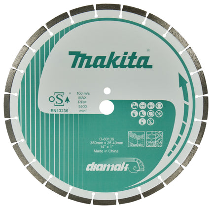 Makita Diamantschijf 350x25,4x3,2mm - D-80139
