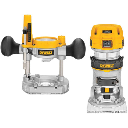 DeWalt D26204K-QS Inval/bovenfrees met verwisselbare zool, 900 watt - 8 MM, koffer