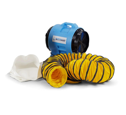 DRYFAST VENTILATOR DAF3000 SET 10M SLANG1X SZ3/300, 1X LTS300/10, 2X SPANBANDEN