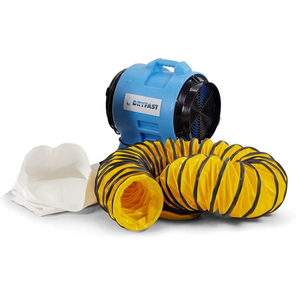 DRYFAST VENTILATOR DAF3000 SET 10M SLANG1X SZ3/300, 1X LTS300/10, 2X SPANBANDEN