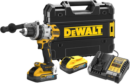 DEWALT DCD1007H2T-QW 18V XR Premium 3-Snelheden Schroef-/Klopboormachine