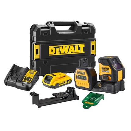 DeWalt 12V/18V Kruislijnlaser Groen 23501660