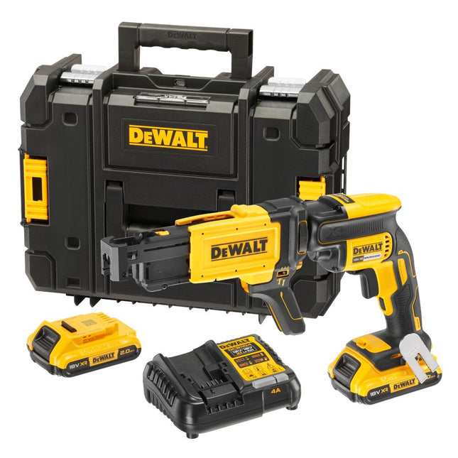DeWalt DCF620D2K-QW 18V XR bandschroefmachine in tstak koffer 2x 2,0AH