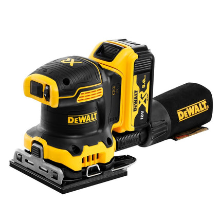 DeWalt DCW200P2-QW 18V XR Brushless 1/4 vel Vlakschuurmachine (accu schuurmachine)