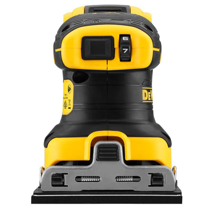 DeWalt DCW200P2-QW 18V XR Brushless 1/4 vel Vlakschuurmachine (accu schuurmachine)
