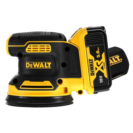 DeWalt DCW210P2-QW 18V XR Brushless Excenterschuurmachine 125mm (accu schuurmachine)