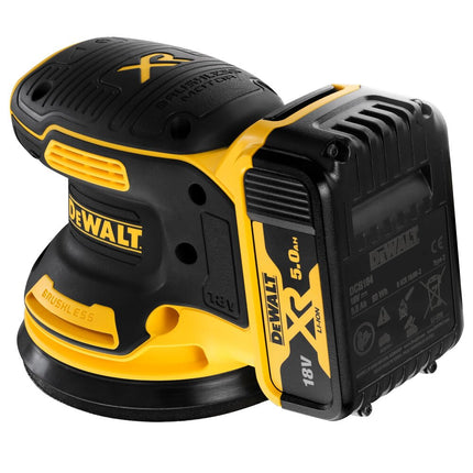 DeWalt DCW210P2-QW 18V XR Brushless Excenterschuurmachine 125mm (accu schuurmachine)